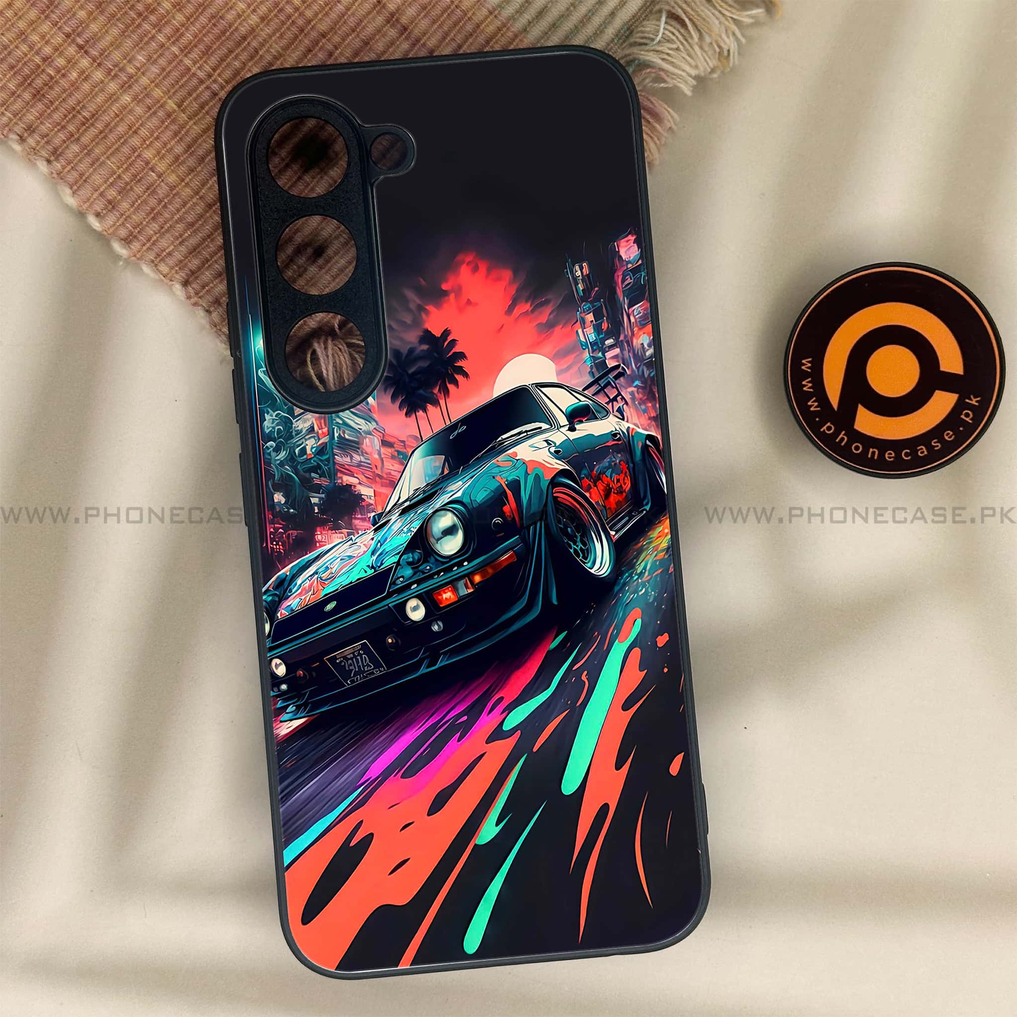 Tecno Spark 40 Pro - Racing 2.0 Series - Premium Metal Printed soft Bumper shock Proof Case