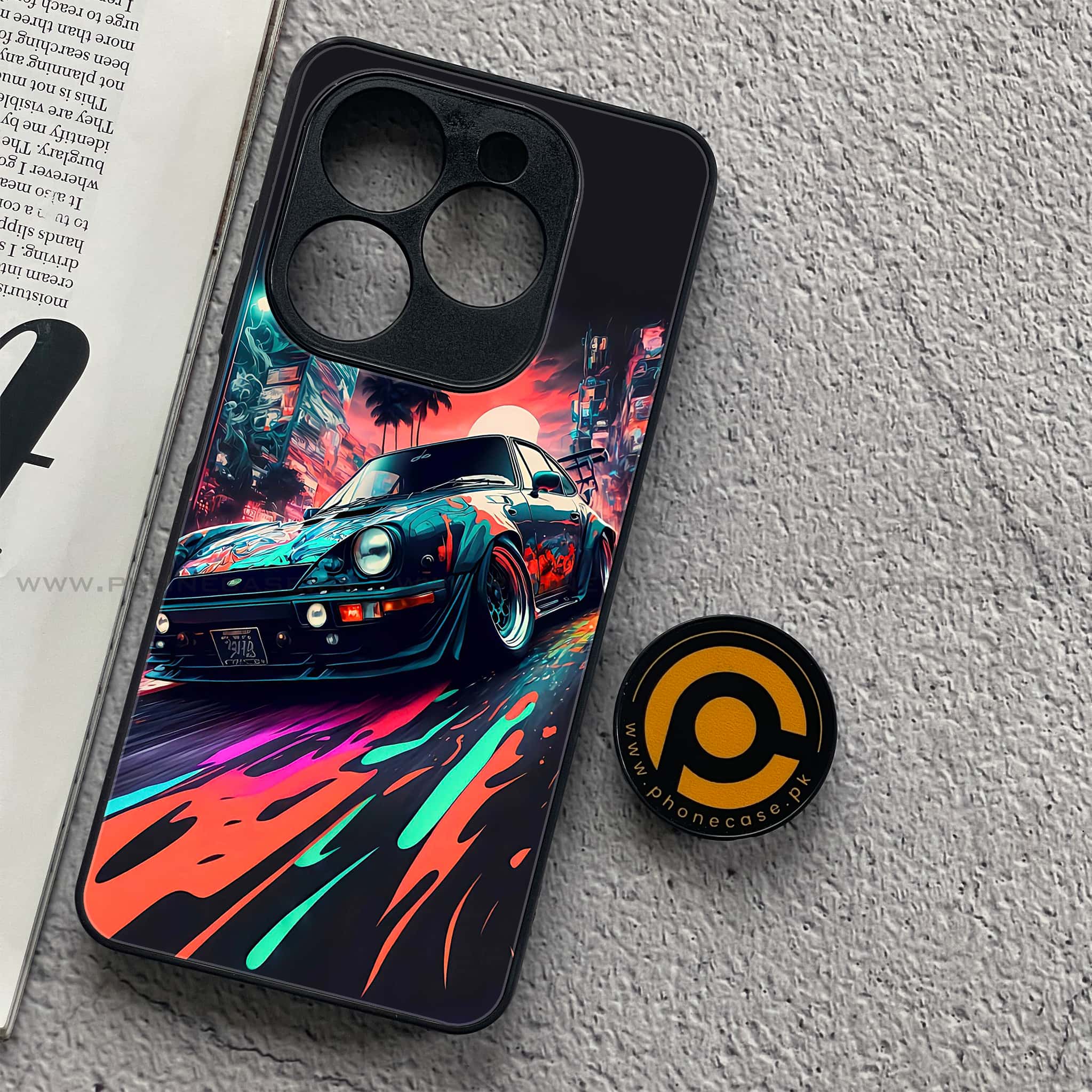 Realme C61 - Racing 2.0 Series - Premium Metal Printed soft Bumper shock Proof Case