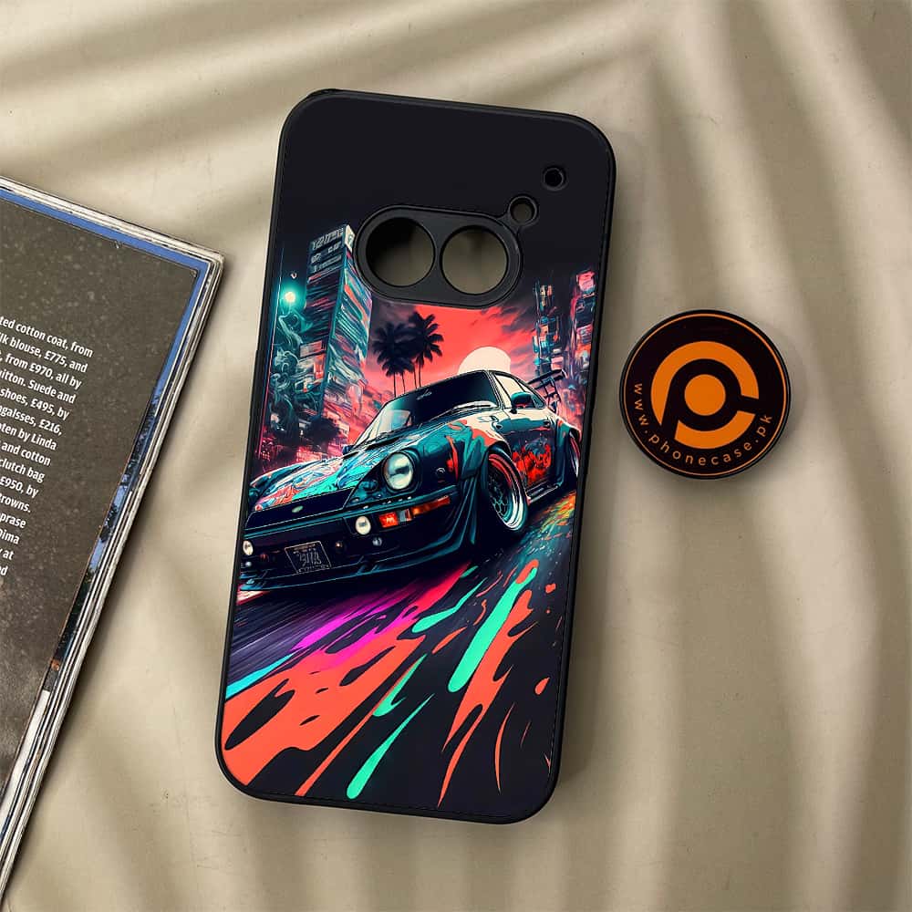 Nothing Phone (2a) - Racing 2.0 Series - Premium Metal Printed soft Bumper Shock Proof Case