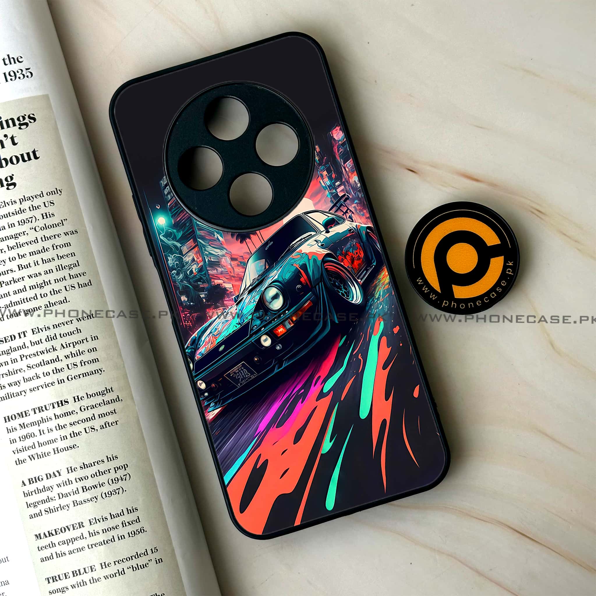 Oppo F27 Pro - Racing 2.0 Series - Premium Metal Printed soft Bumper Shock Proof Case