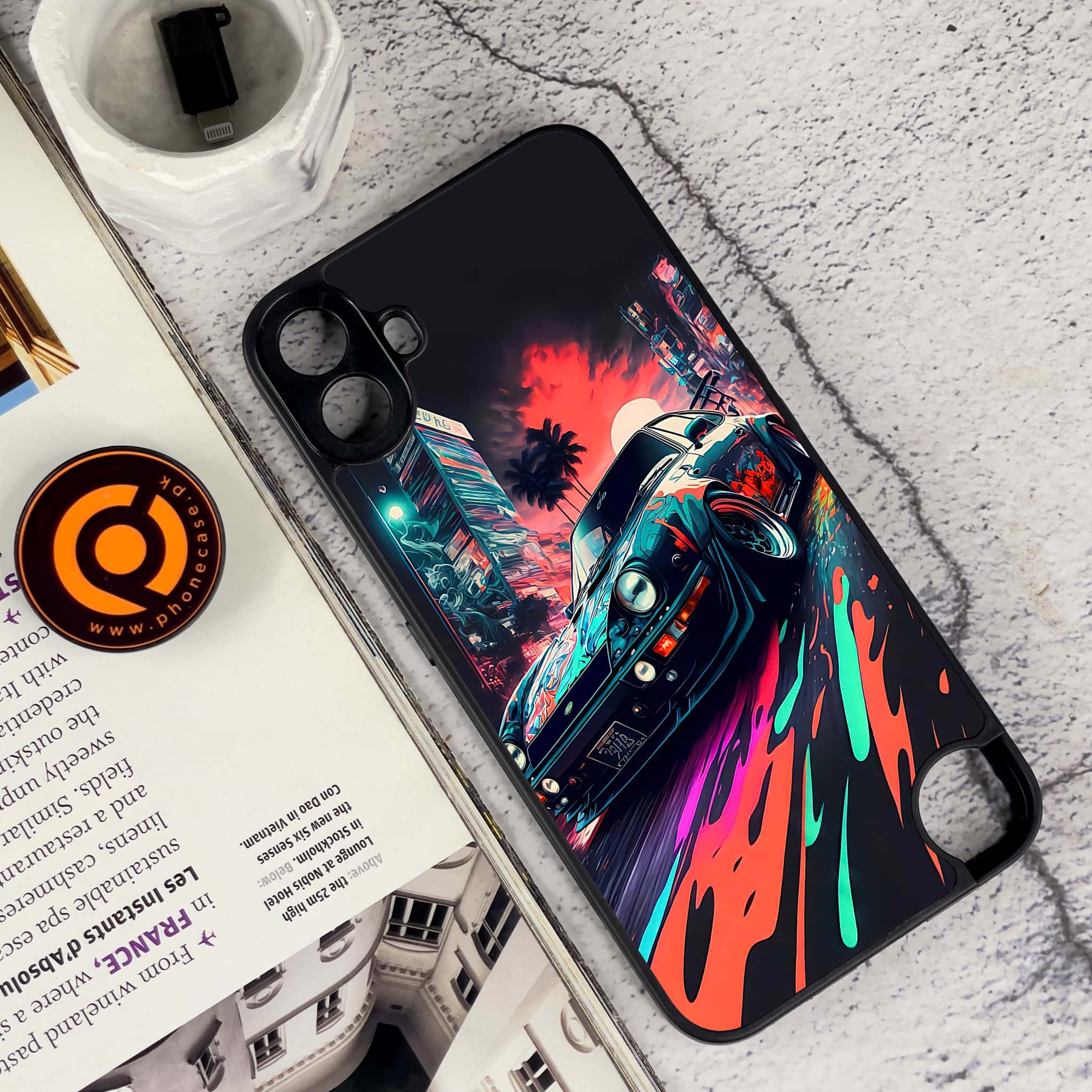 Nothing CMF Phone 1 - Racing 2.0 Series - Premium Metal Printed soft Bumper Shock Proof Case