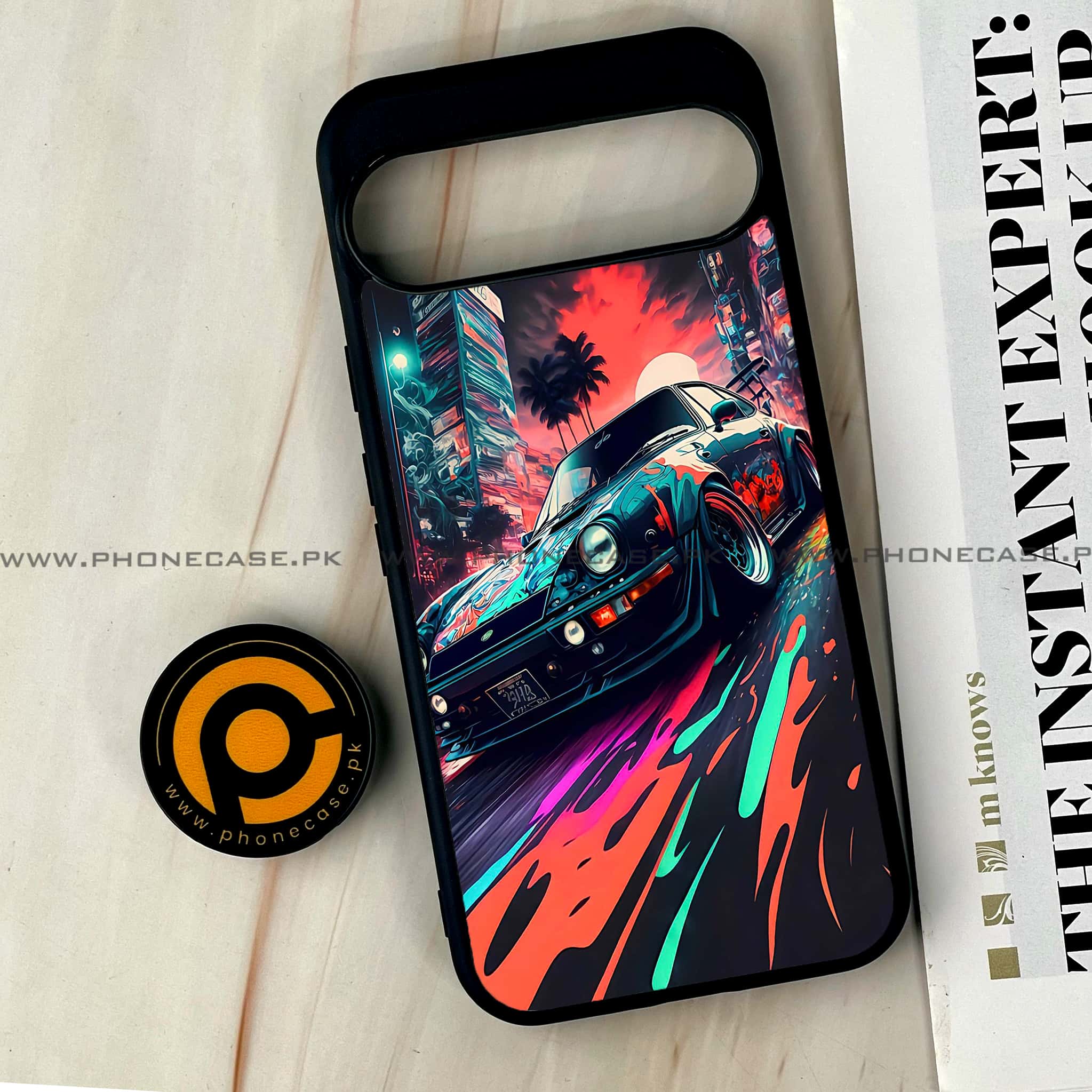 Google Pixel 9 Pro XL - Racing 2.0 Series - Premium Metal Printed soft Bumper Shock Proof Case