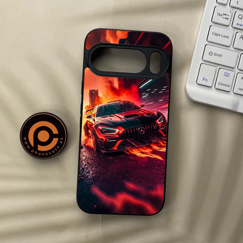 Google Pixel 10 Pro  - Racing 2.0 Series - Premium Metal Printed soft Bumper Shock Proof Case