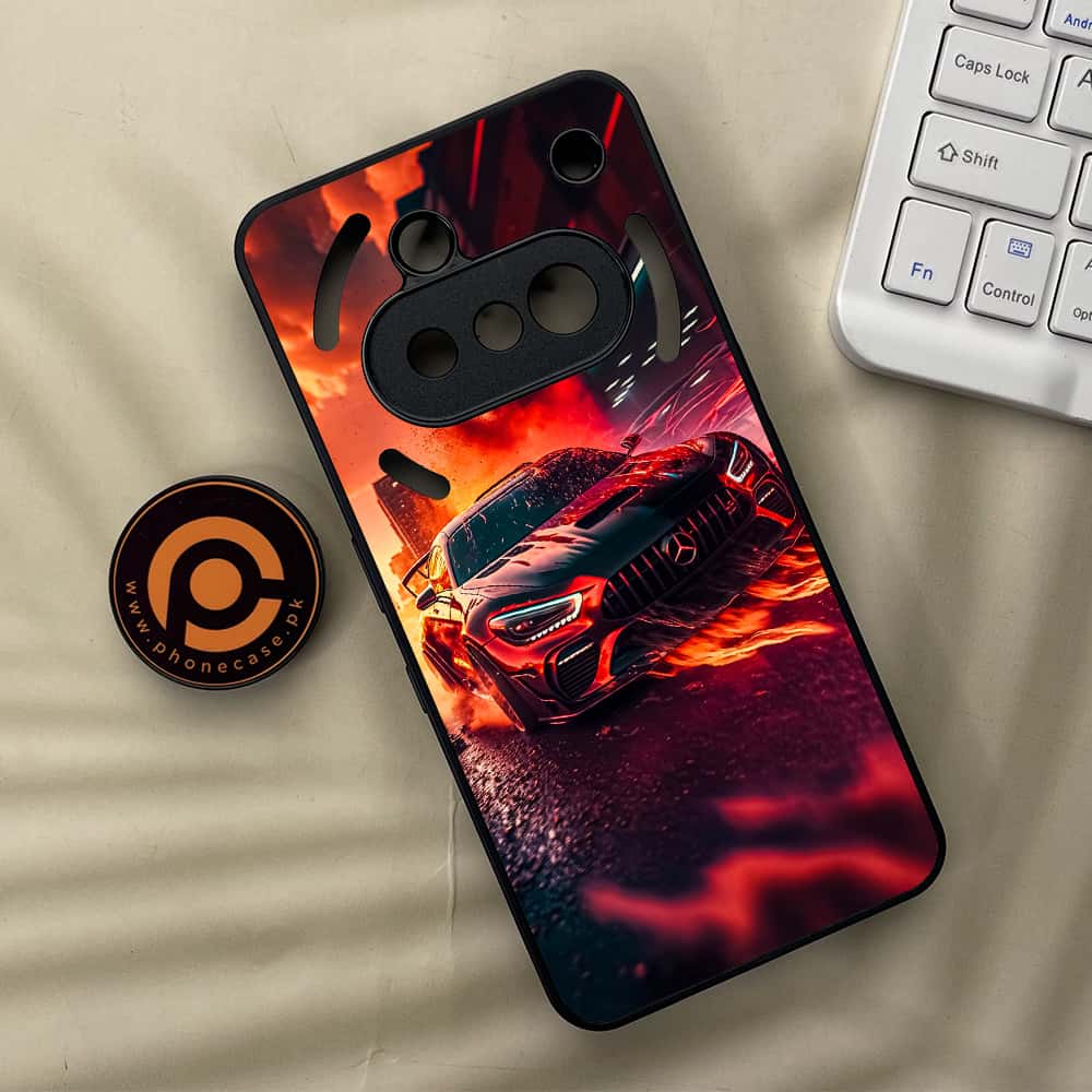 Nothing Phone 3a - Racing 2.0 Series - Premium Metal  Printed soft Bumper shock Proof Case