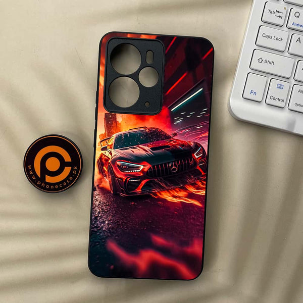 Realme 14 5G - Racing 2.0 Series - Premium Metal Printed soft Bumper Shock Proof Case