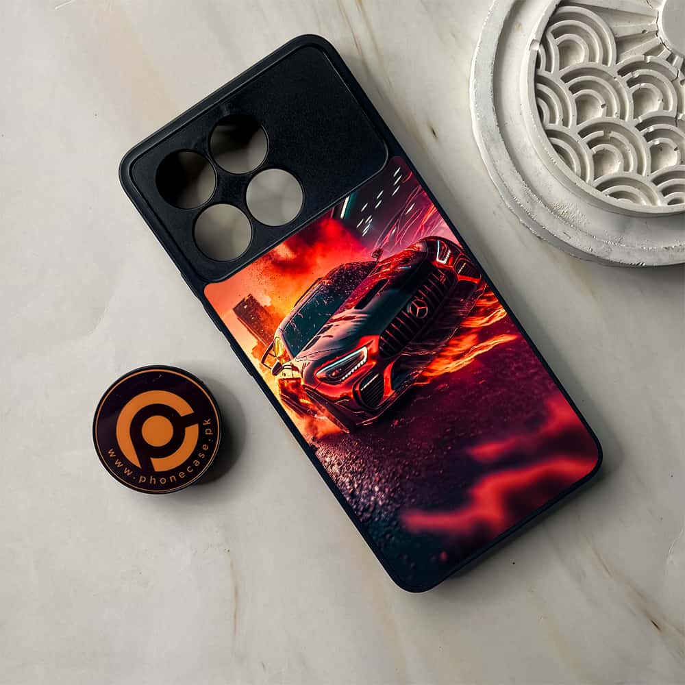 Xiaomi Poco F6 Pro - Racing 2.0 Series - Premium Metal Printed soft Bumper shock Proof Case