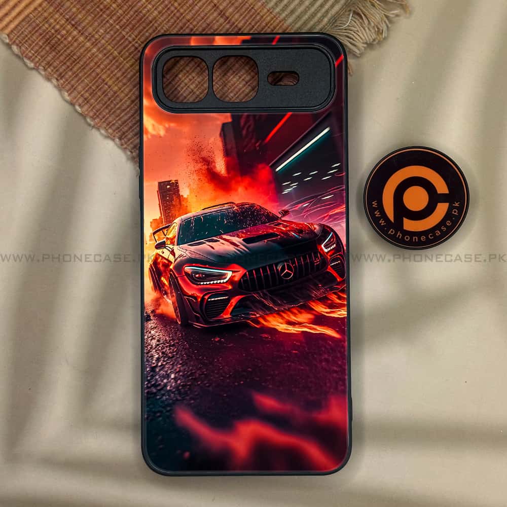Infinix Smart 10 Plus - Racing 2.0 Series - Premium Metal Printed soft Bumper shock Proof Case