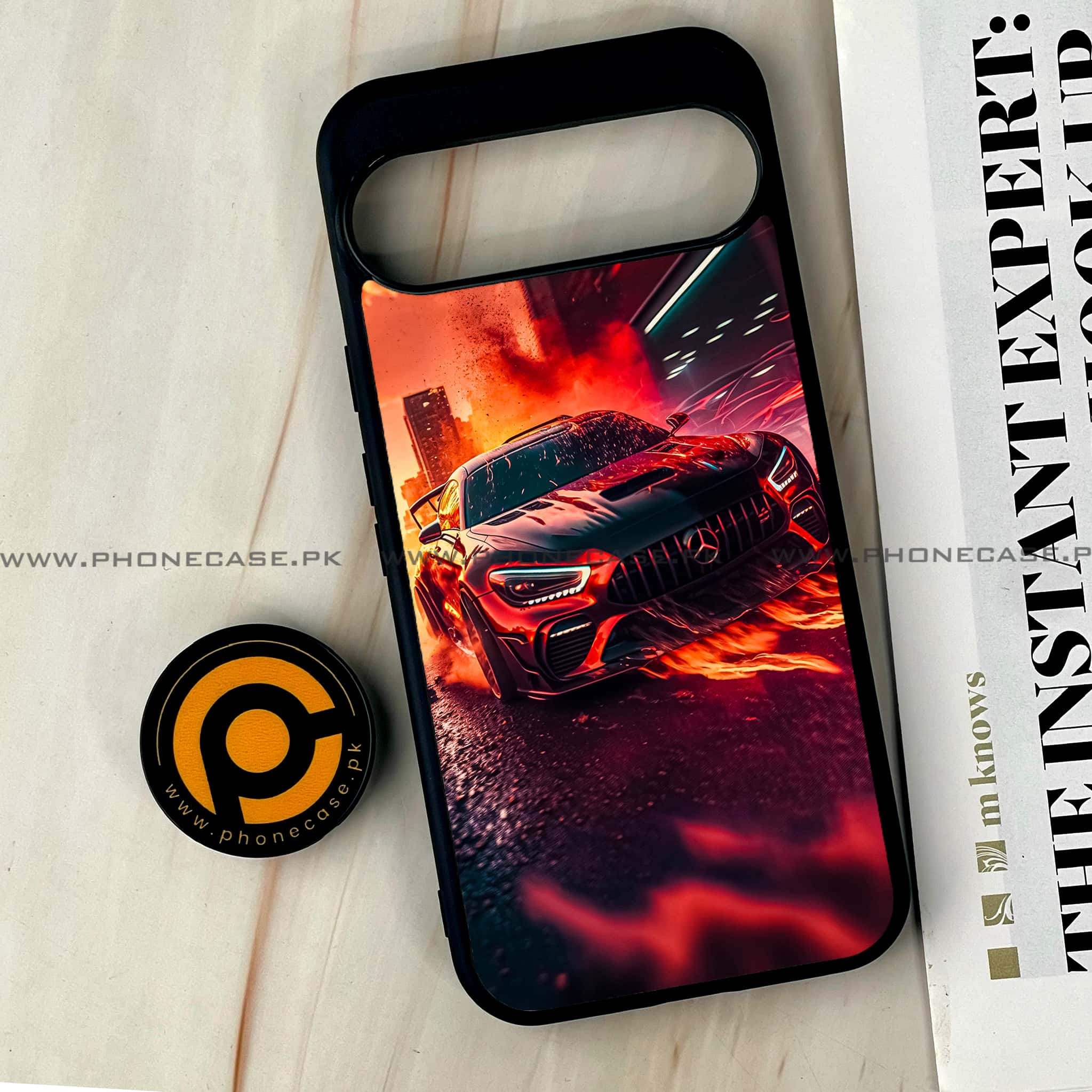 Google Pixel 9 Pro XL - Racing 2.0 Series - Premium Metal Printed soft Bumper Shock Proof Case
