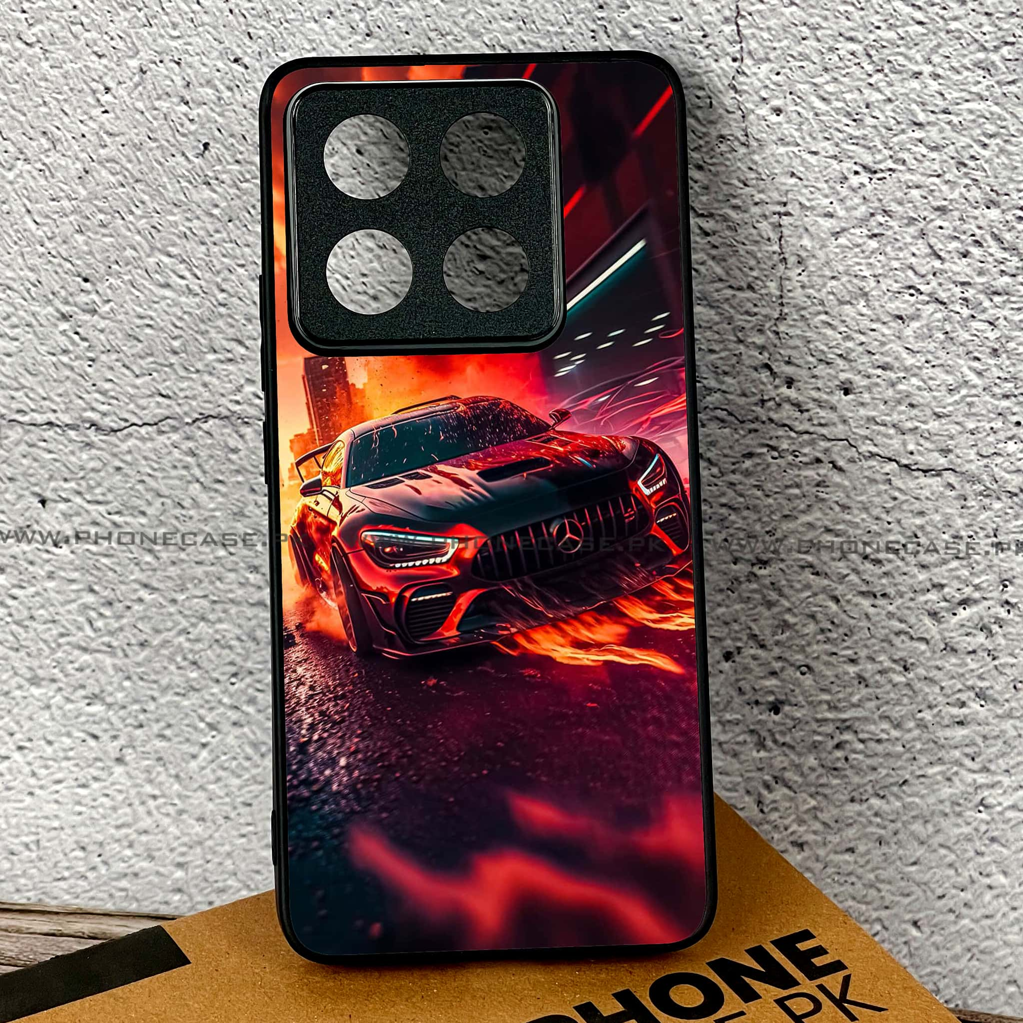 Xiaomi 14T Pro - Racing 2.0 Series - Premium Printed Glass soft Bumper shock Proof Case