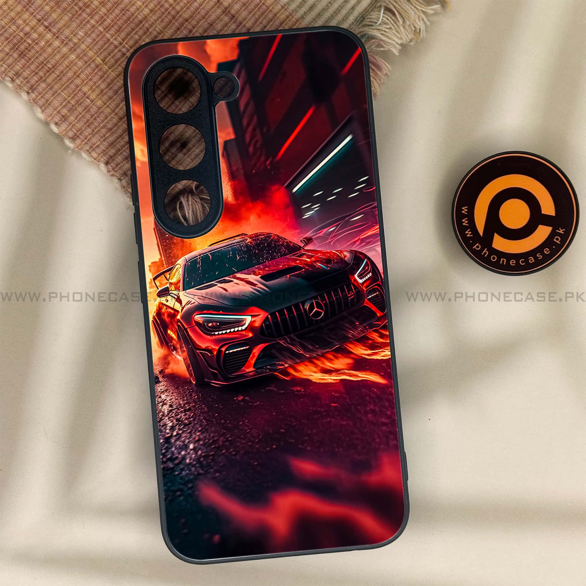 Tecno Spark 40 Pro - Racing 2.0 Series - Premium Metal Printed soft Bumper shock Proof Case