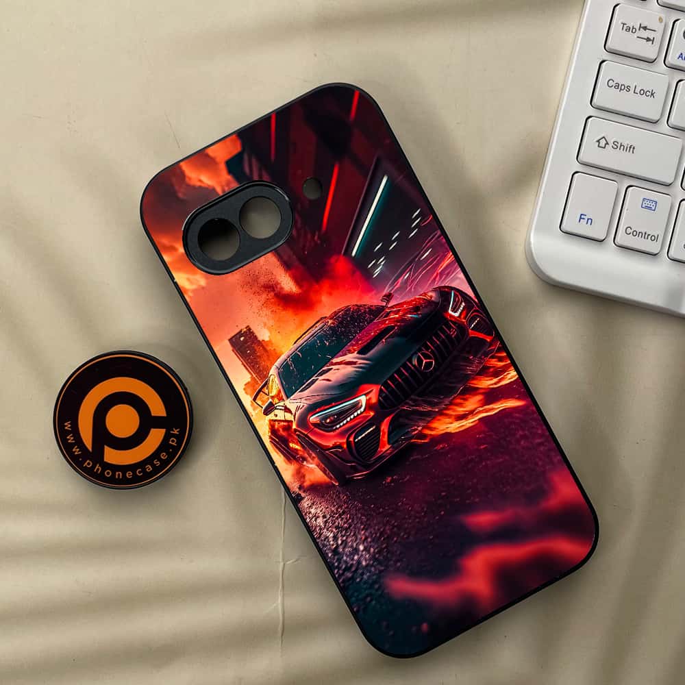 Google Pixel 9a - Racing 2.0 Series - Premium Metal Printed soft Bumper Shock Proof Case