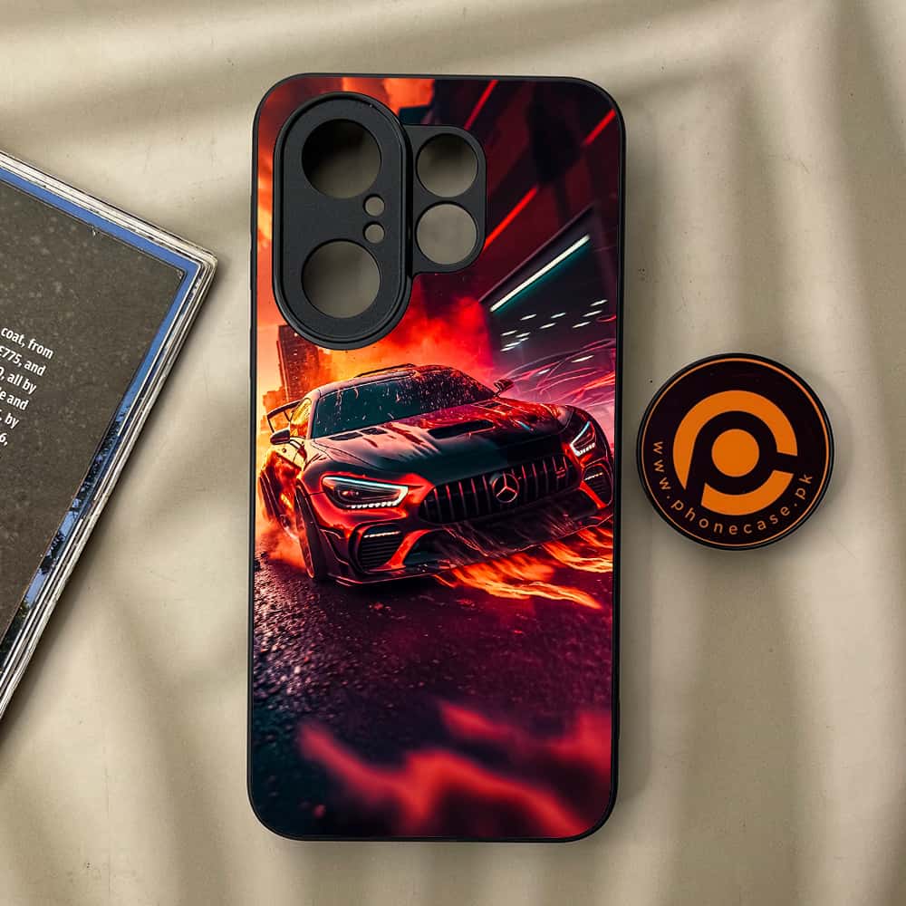 Vivo X200 FE - Racing 2.0 Series - Premium Metal Printed soft Bumper Shock Proof Case