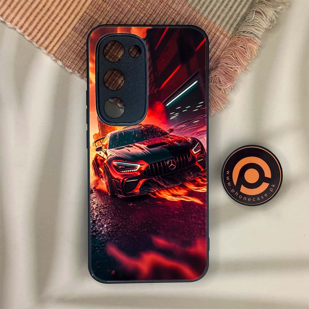 Tecno Spark 40 Pro Plus - Racing 2.0 Series - Premium Metal Printed soft Bumper shock Proof Case