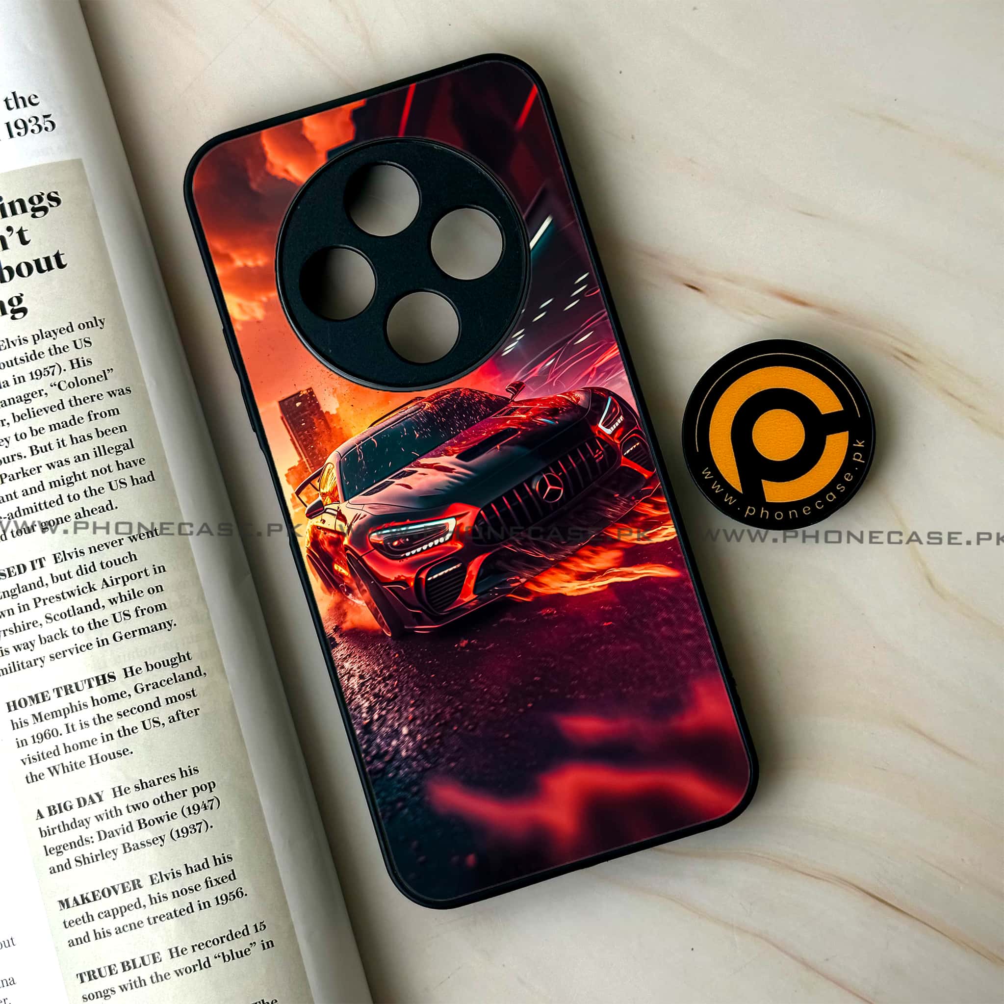 Oppo F27 Pro - Racing 2.0 Series - Premium Metal Printed soft Bumper Shock Proof Case