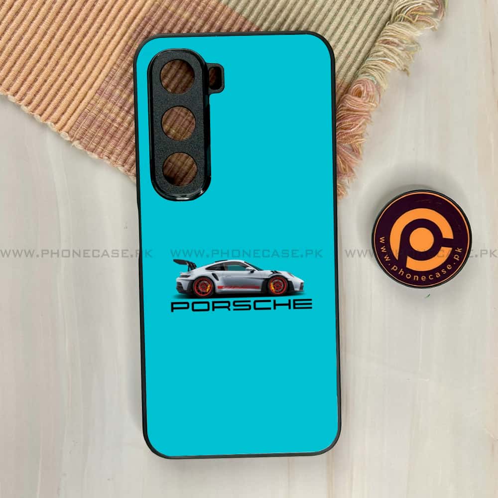 Infinix Hot 60i - Racing 2.0 Series - Premium Metal Printed soft Bumper shock Proof Case