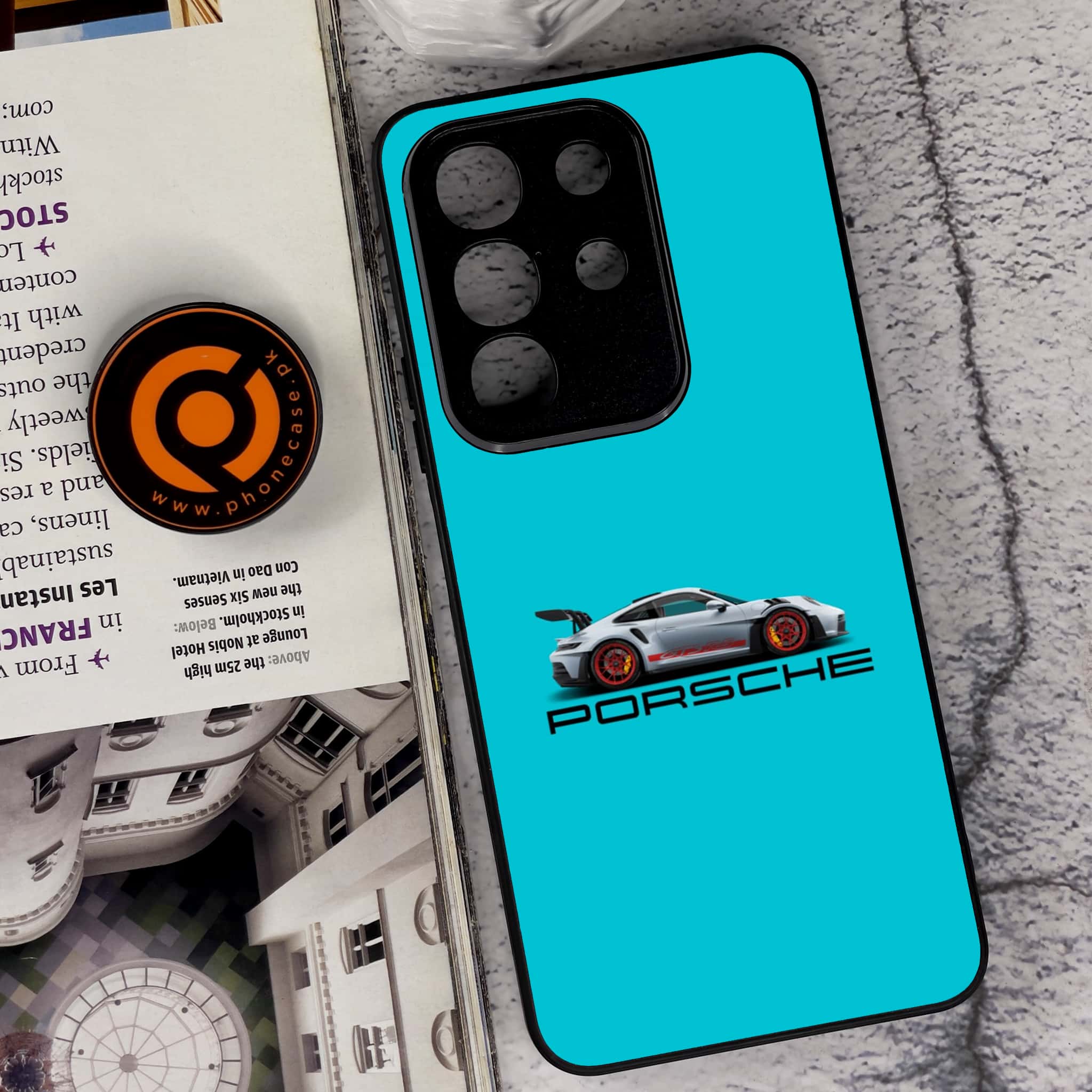 Vivo Y29 4G - Racing 2.0 Series - Premium Metal Printed soft Bumper Shock Proof Case