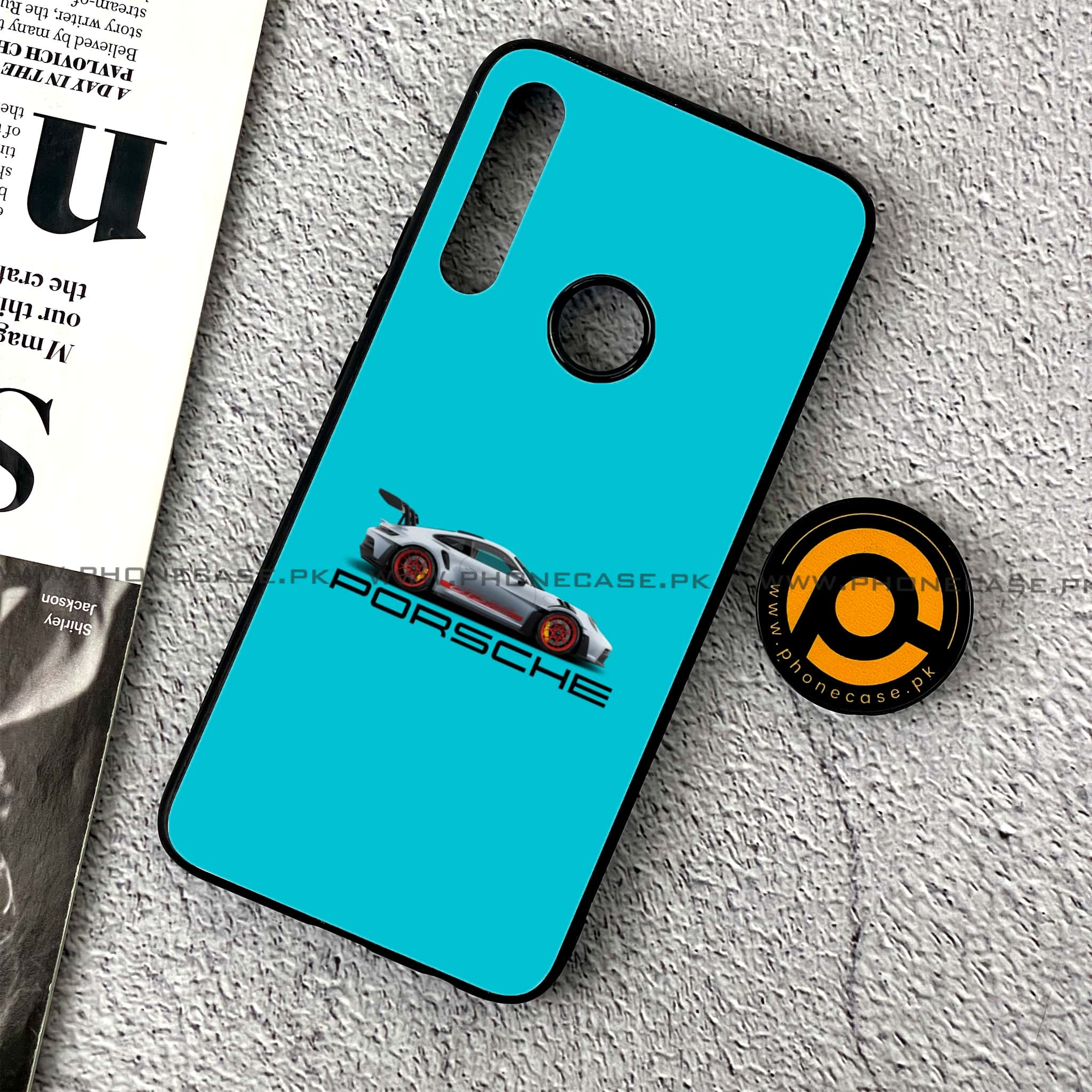 Huawei Y9 Prime (2019) - Racing 2.0 Series - Premium Printed Glass soft Bumper shock Proof Case