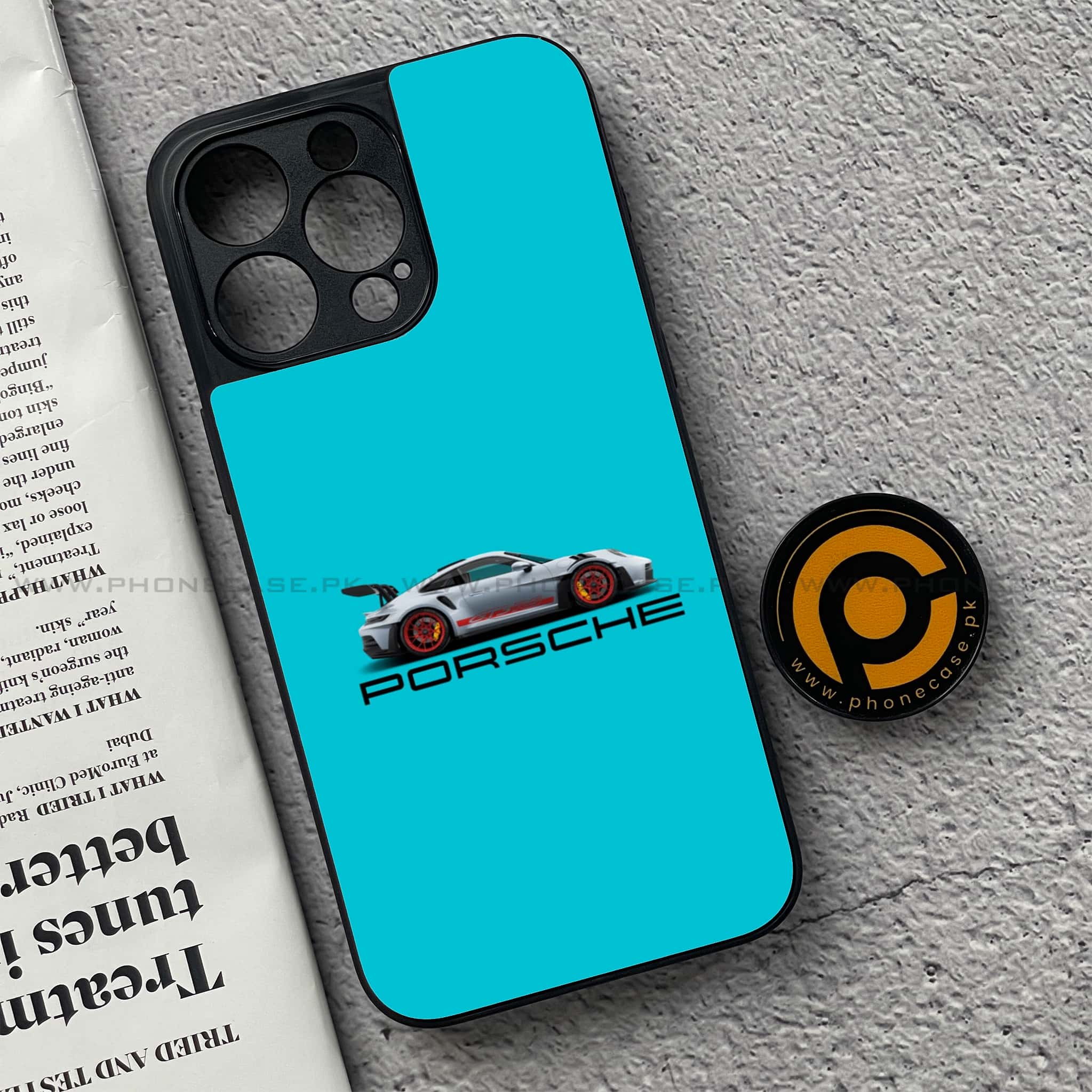 iPhone 15 Pro - Racing 2.0 Series - Premium Metal Printed soft Bumper shock Proof Case