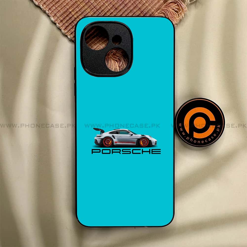 Tecno Spark 40C - Racing 2.0 Series - Premium Metal Printed soft Bumper shock Proof Case