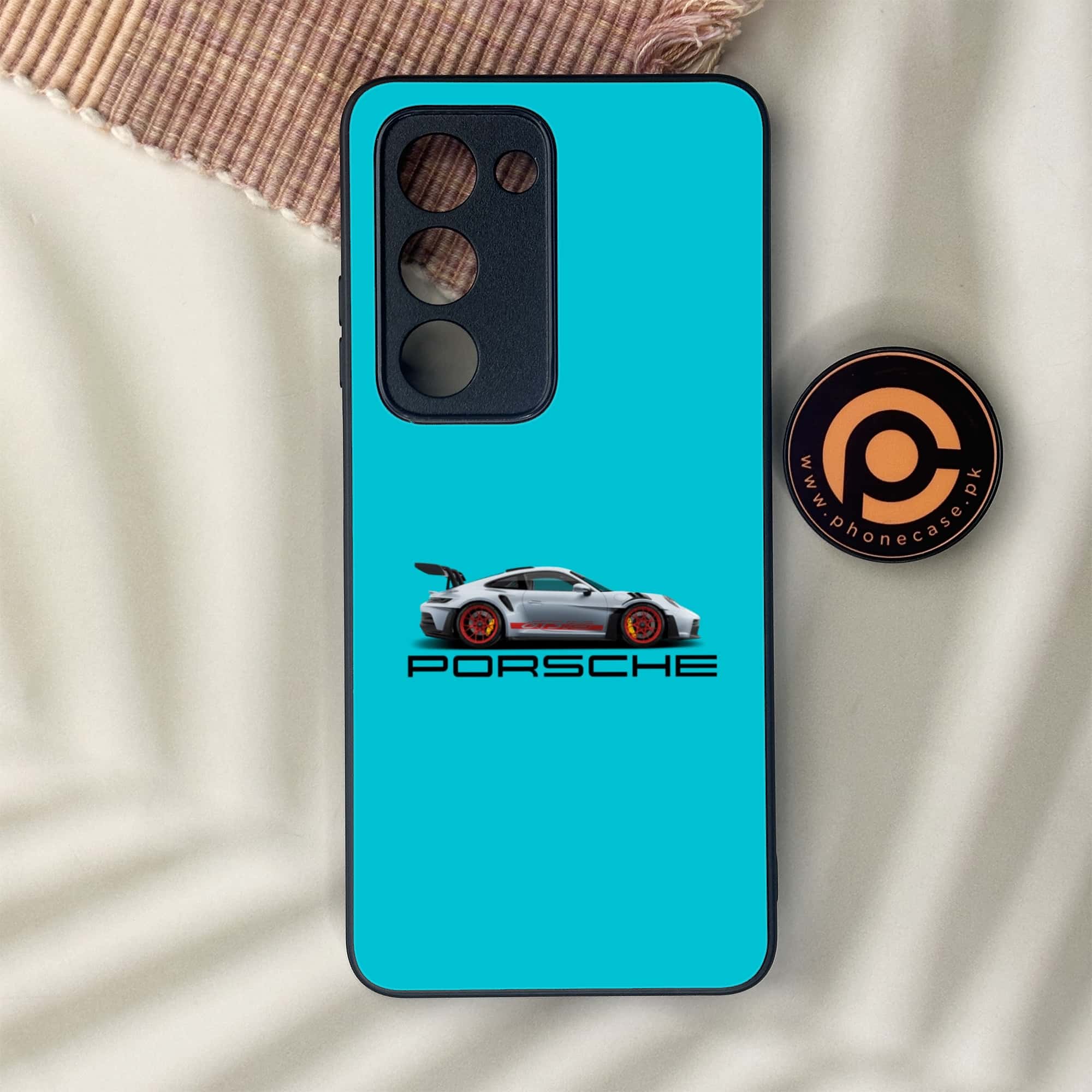 Oppo A5 2025 - Racing 2.0 Series - Premium Metal Printed soft Bumper shock Proof Case