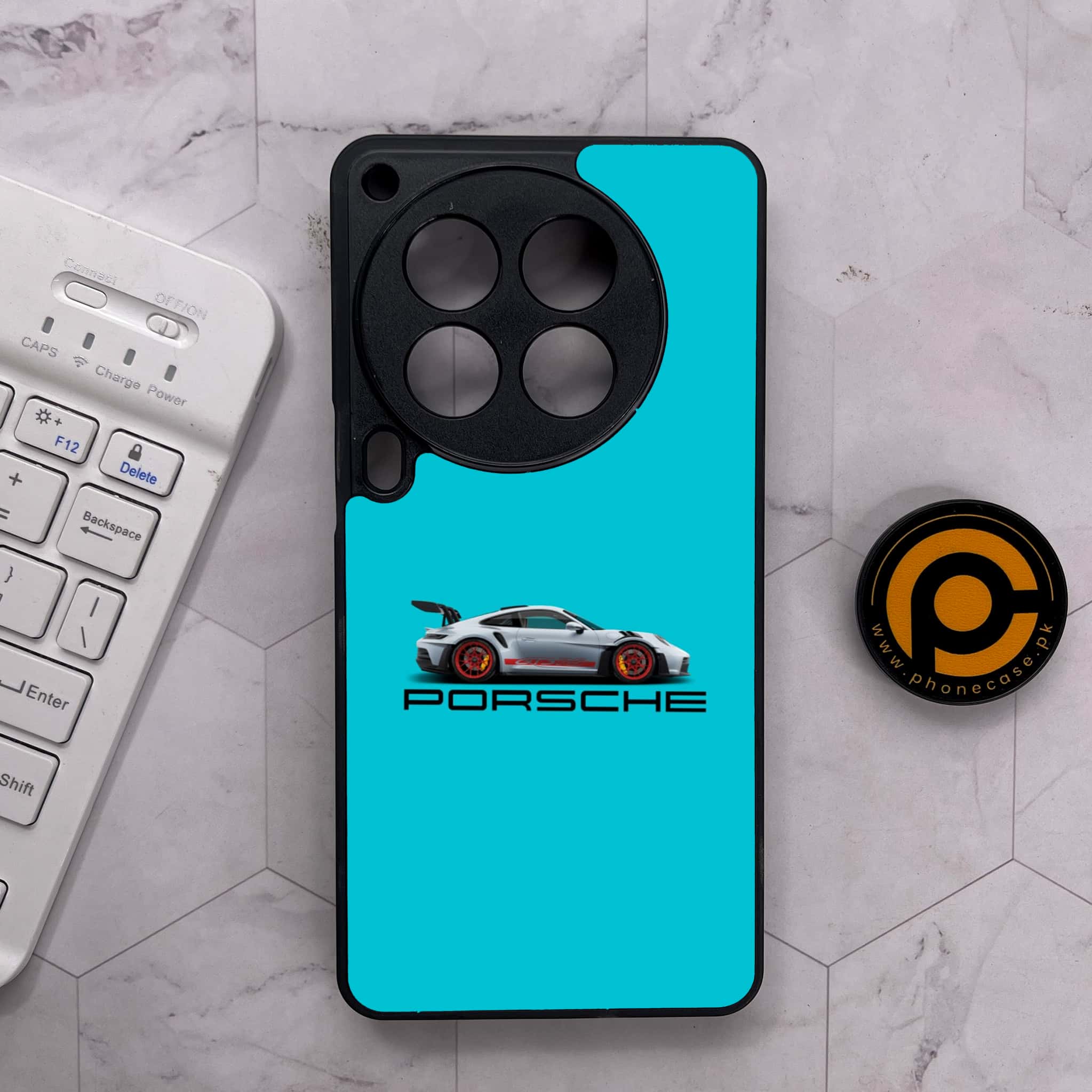 Tecno Camon 30 Premier - Racing 2.0 Series - Premium Metal Printed soft Bumper shock Proof Case