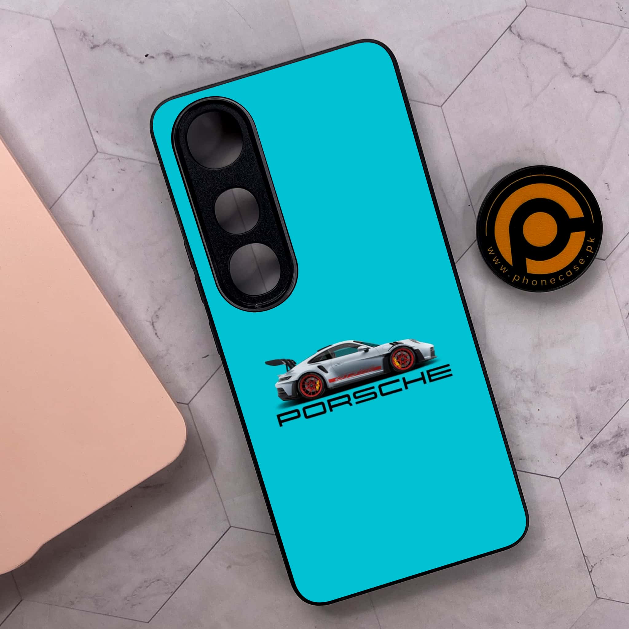 Vivo V50 Lite - Racing 2.0 Series - Premium Metal Printed soft Bumper shock Proof Case