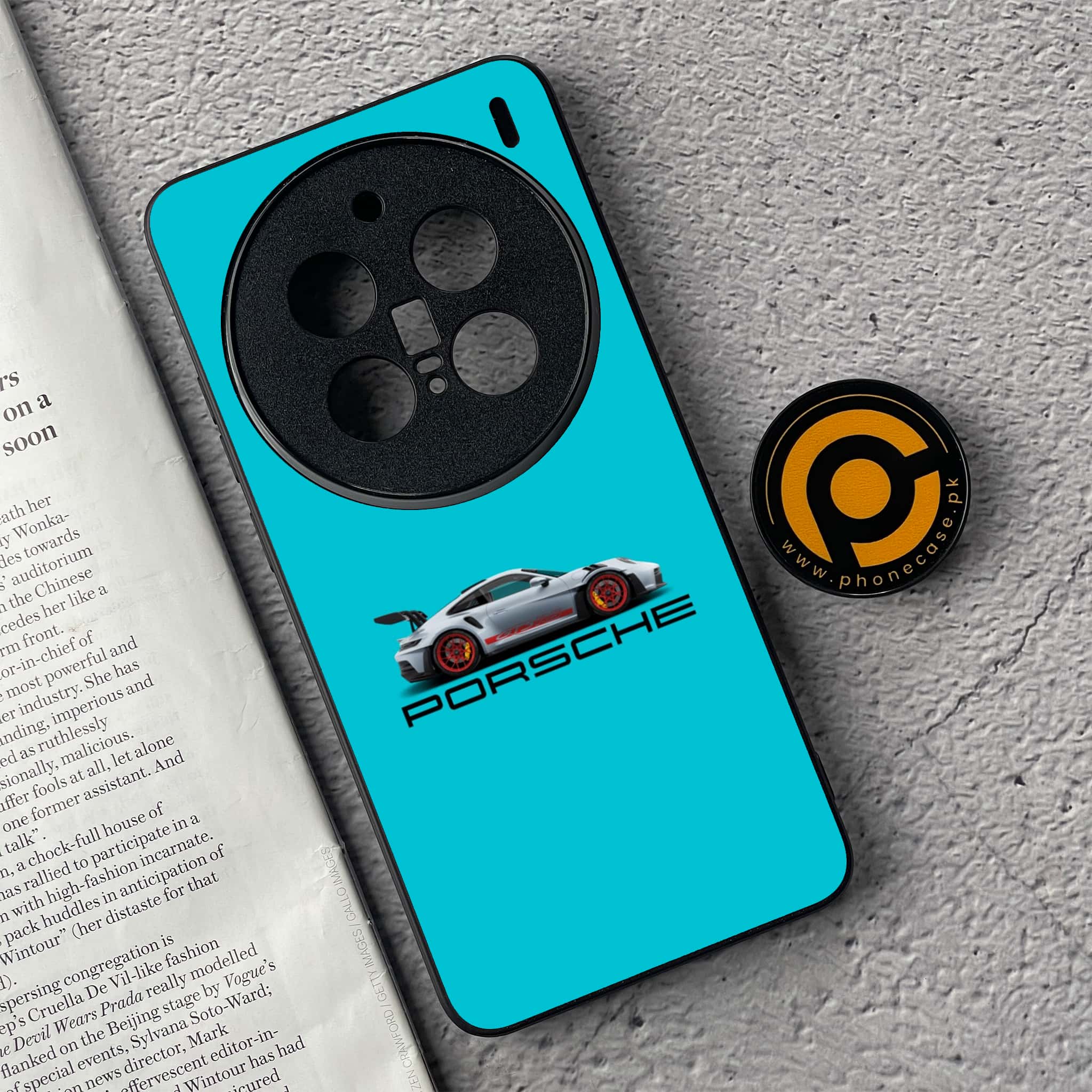Vivo X200 Pro - Racing 2.0 Series - Premium Metal  Printed soft Bumper shock Proof Case