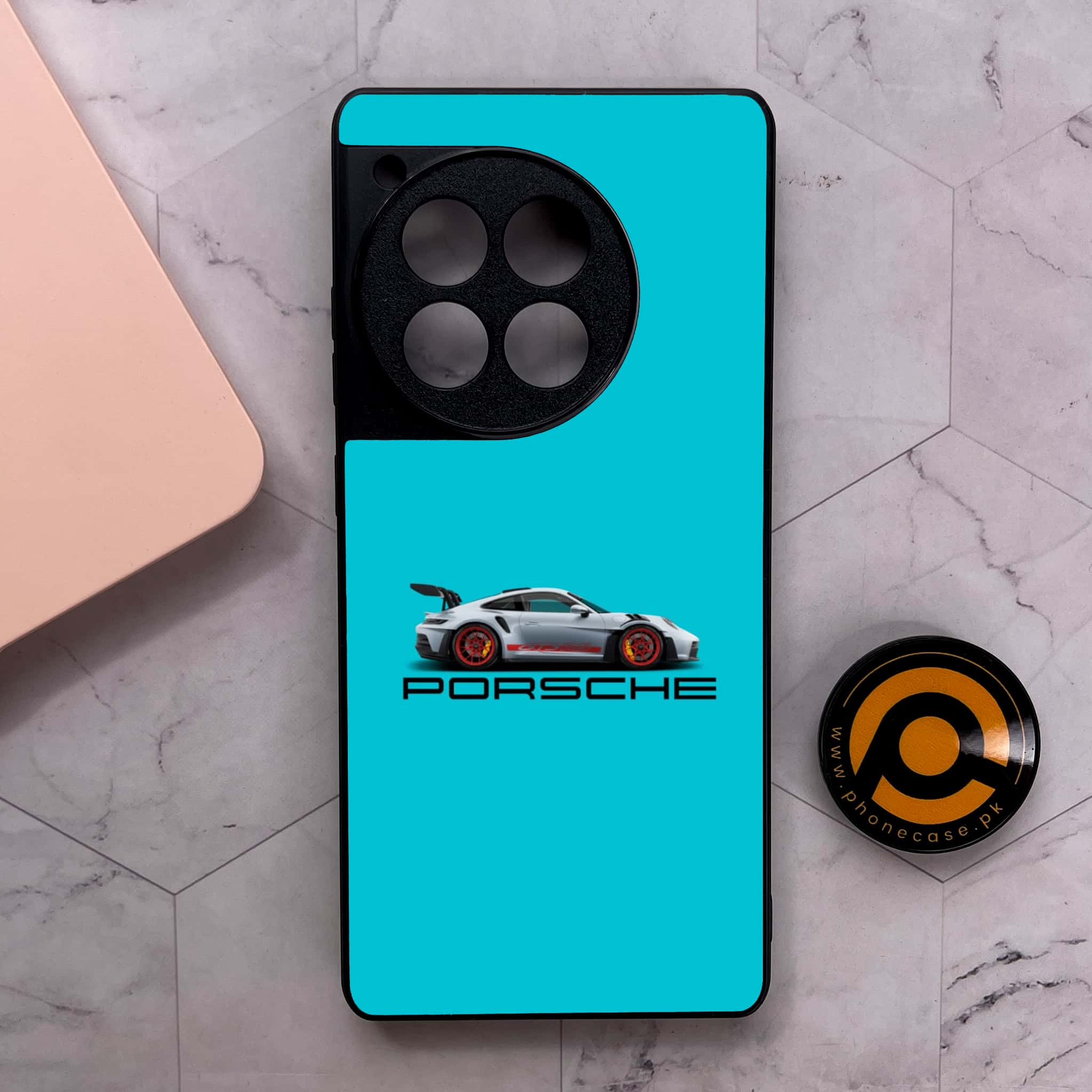 OnePlus 12R - Racing 2.0 Series - Premium Metal Printed soft Bumper shock Proof Case