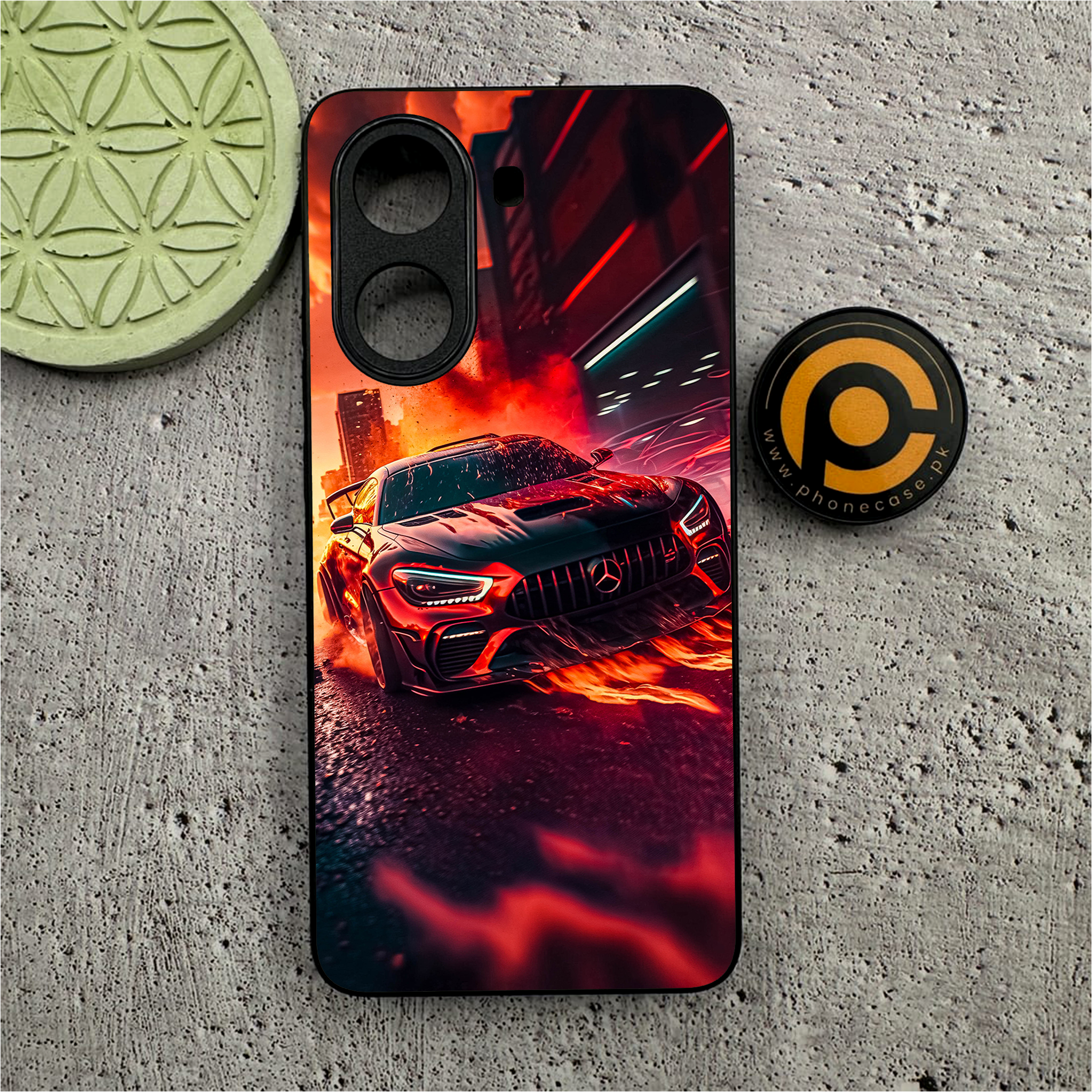 Xiaomi Poco X7 Pro 5G - Racing 2.0 Series - Premium Metal  Printed soft Bumper shock Proof Case