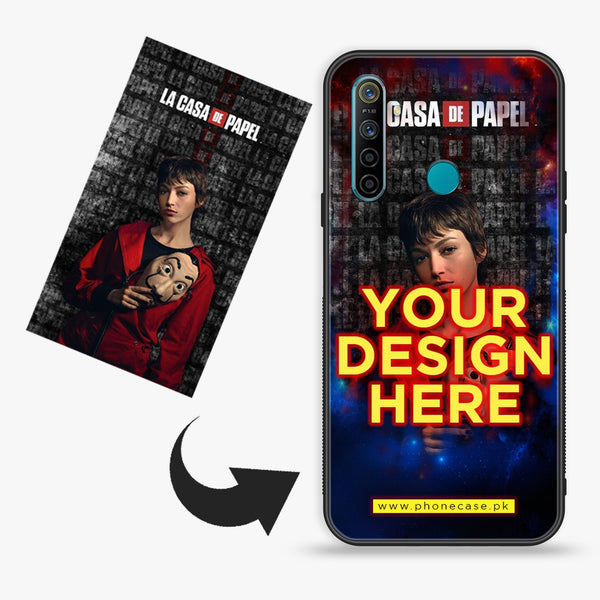 Realme 5 pro - Customize your own - Premium Metal Printed soft Bumper shock Proof Case