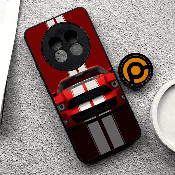 Realme 13 Plus -  Muscle Racing Car - Premium Printed Metal soft Bumper shock Proof Case CS-36891