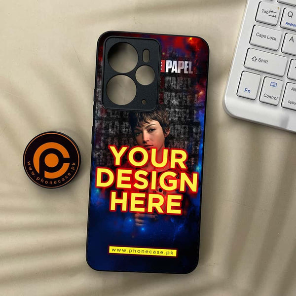 Realme 14T 5G - Customize your own - Premium Metal Printed soft Bumper shock Proof Case