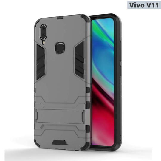 Vivo V11 Hybrid TPU+PC Iron Man Armor Shield Case