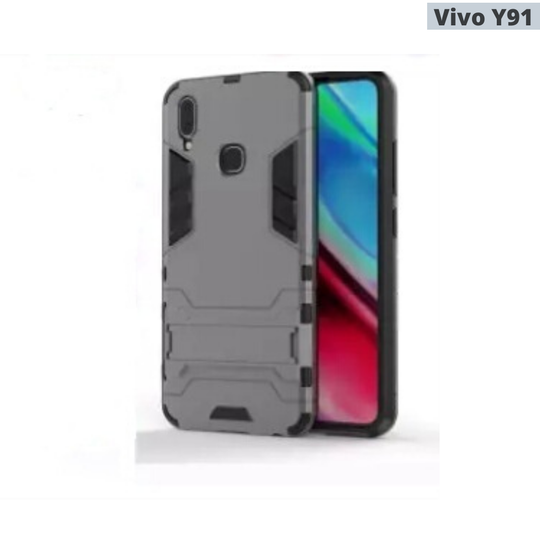 Vivo Y91/ Y93/ Y95 Hybrid TPU+PC Iron Man Armor Shield Case