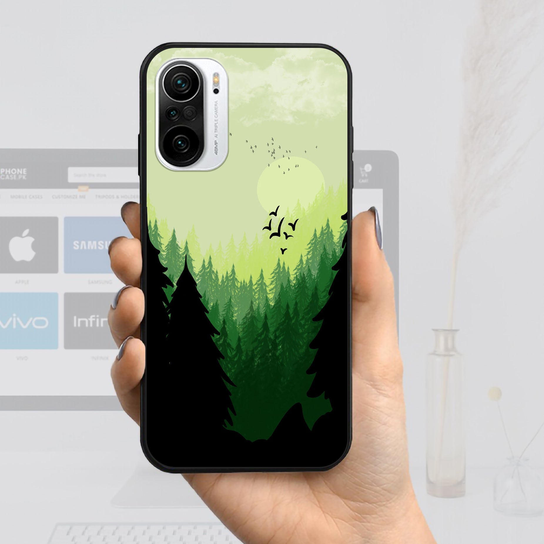 Garden Series - HQ Ultra Shine Premium Metal Phone Case All Models