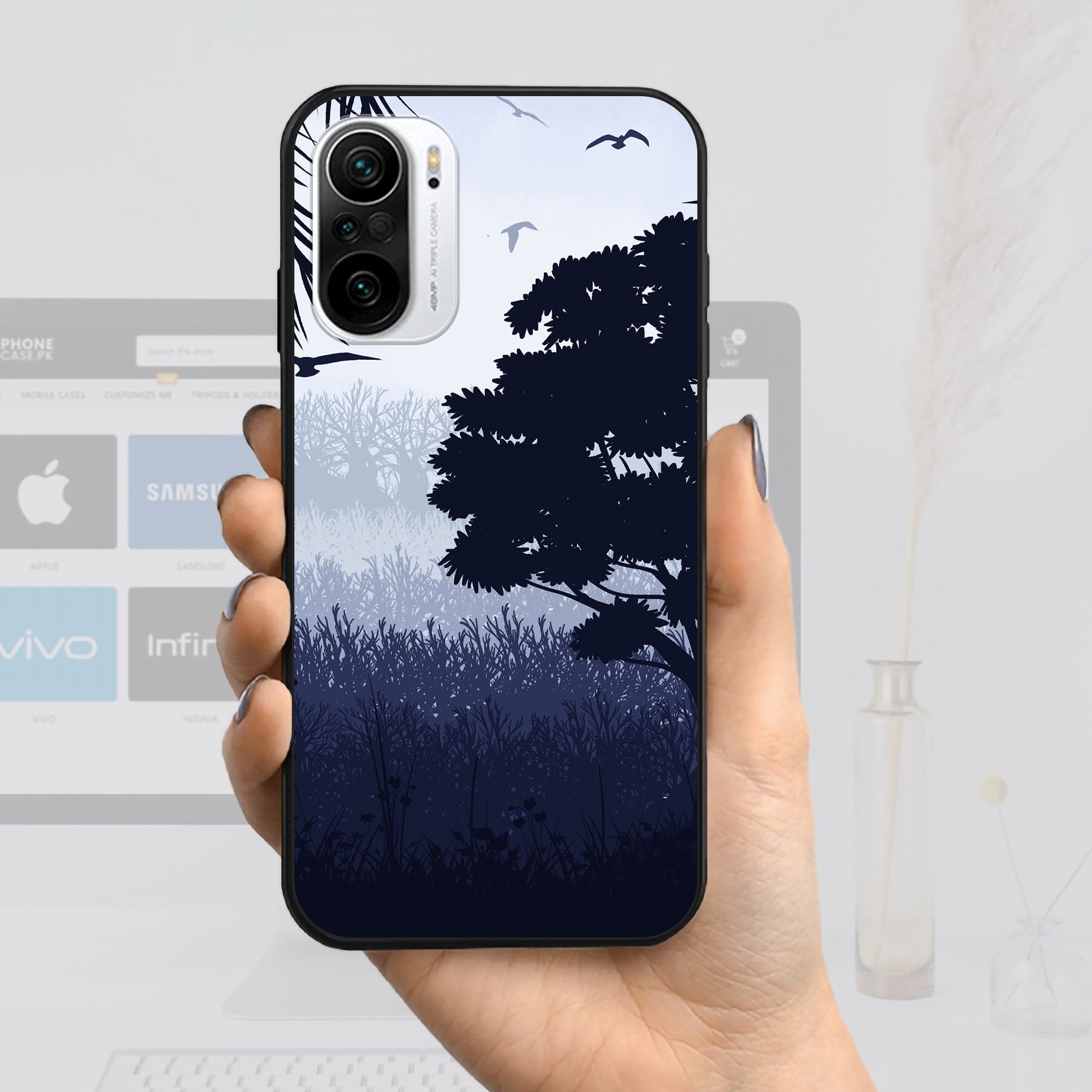 Garden Series - HQ Ultra Shine Premium Metal Phone Case All Models