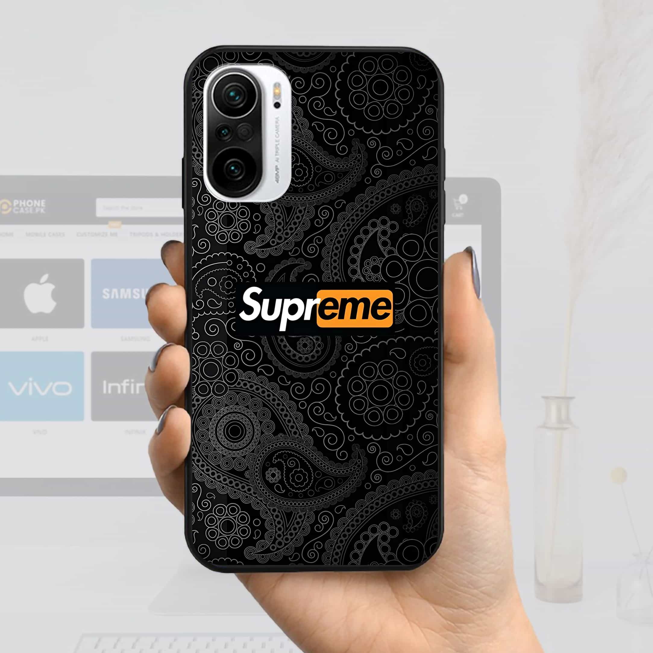 Supreme Design Series - HQ Ultra Shine Premium Metal Phone Case All Models