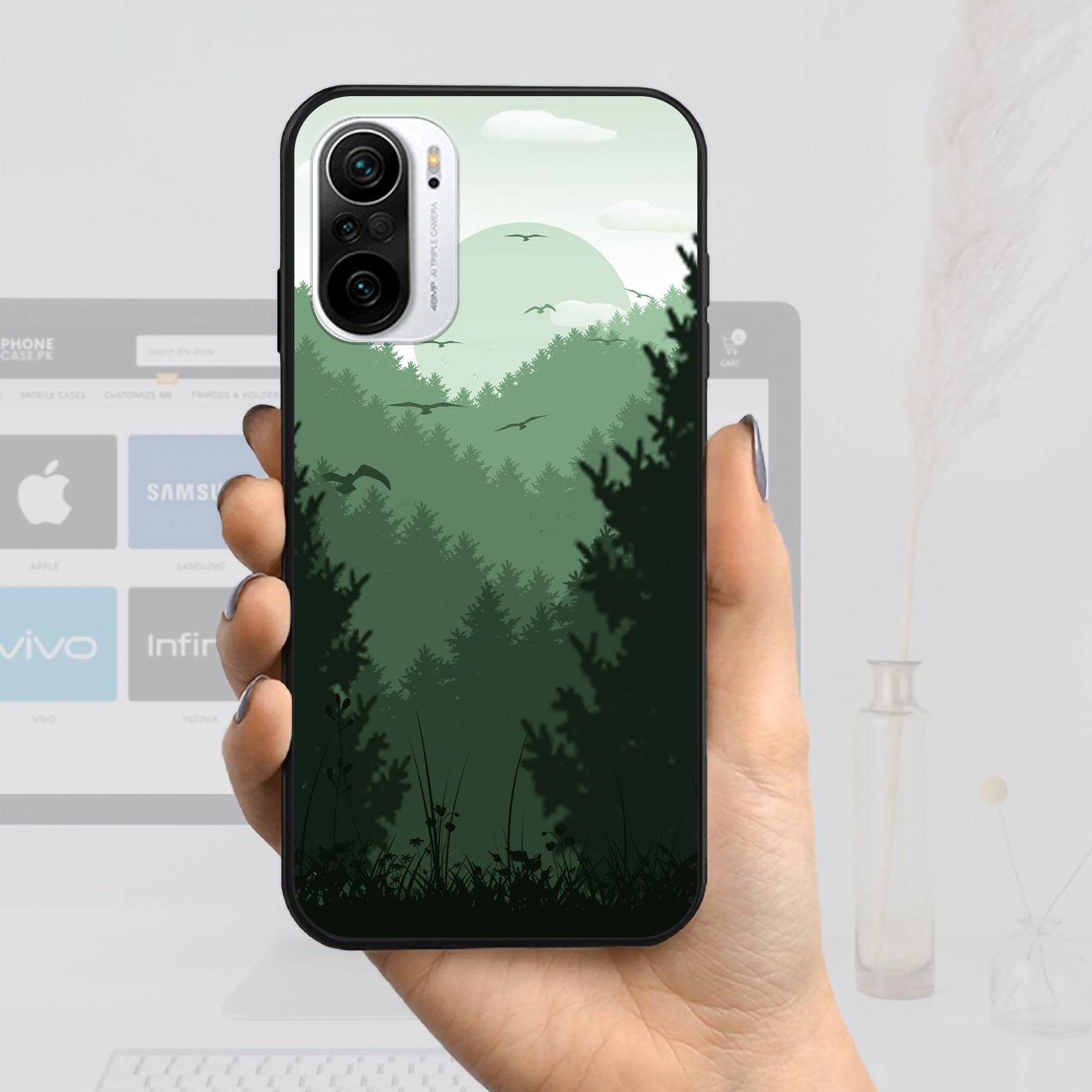 Garden Series - HQ Ultra Shine Premium Metal Phone Case All Models