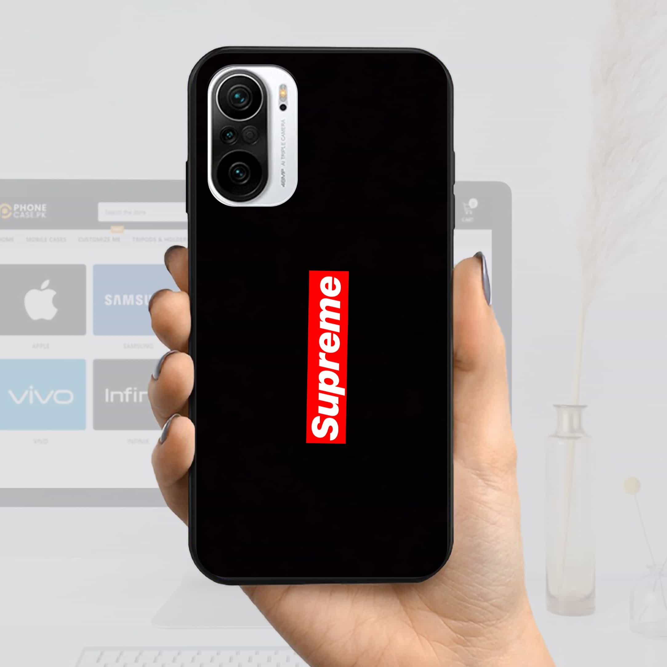 Supreme Design Series - HQ Ultra Shine Premium Metal Phone Case All Models