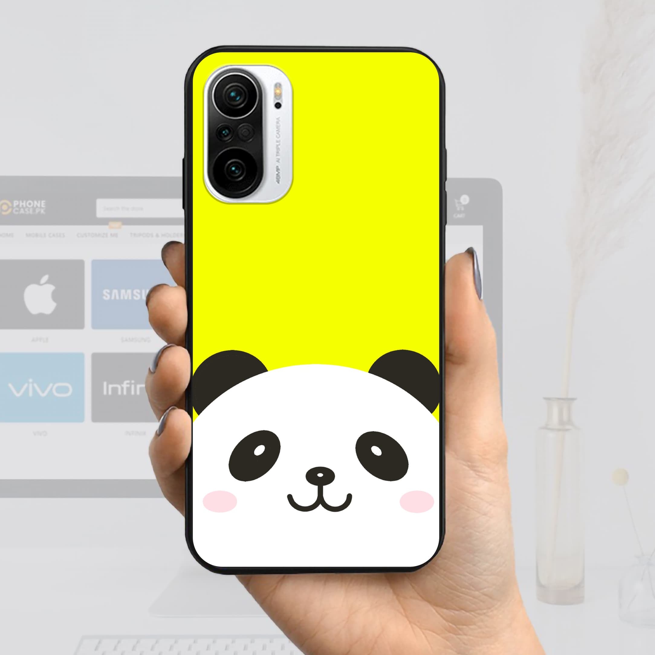 Panda Series Premium Glass Case All Models