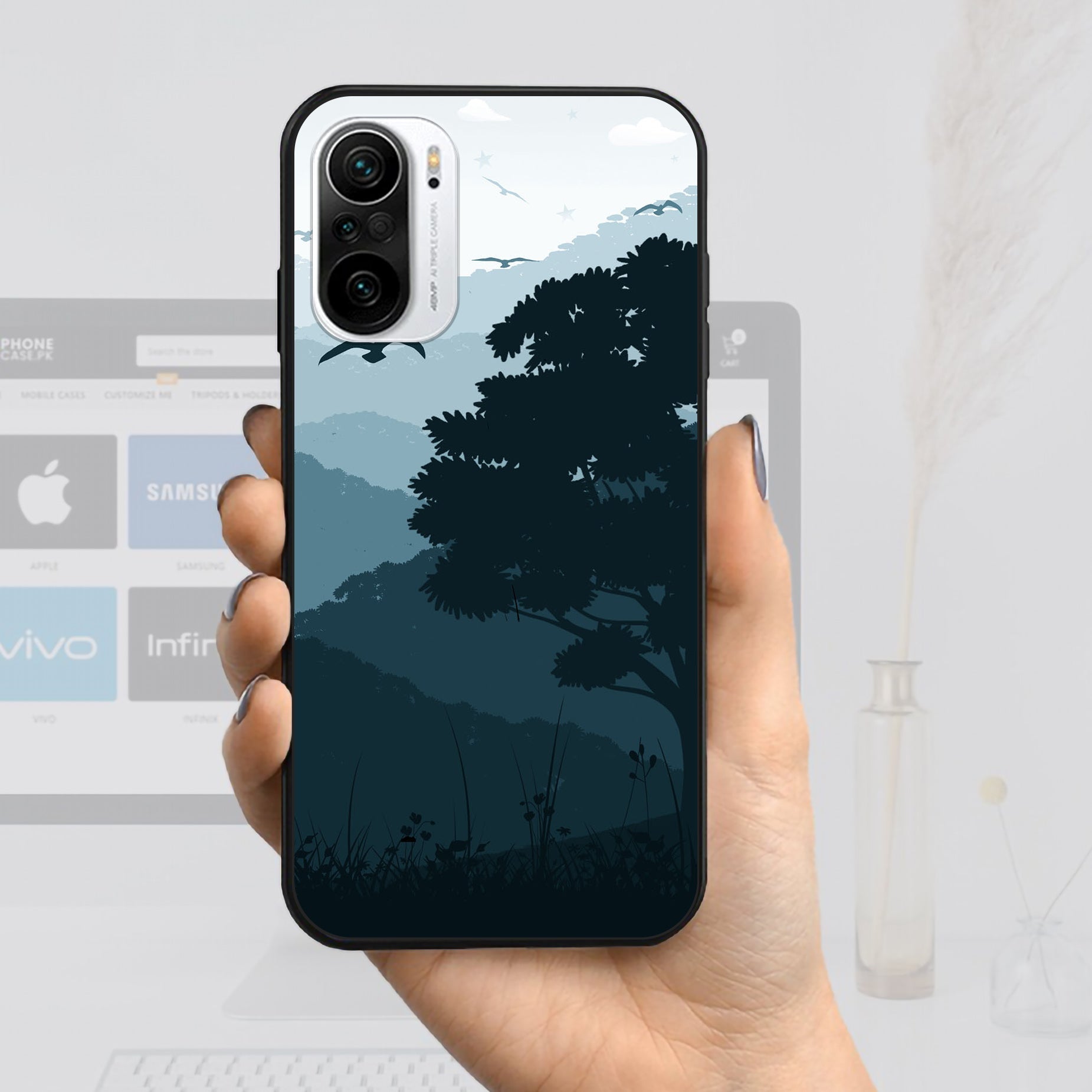 Garden Series - HQ Ultra Shine Premium Metal Phone Case All Models