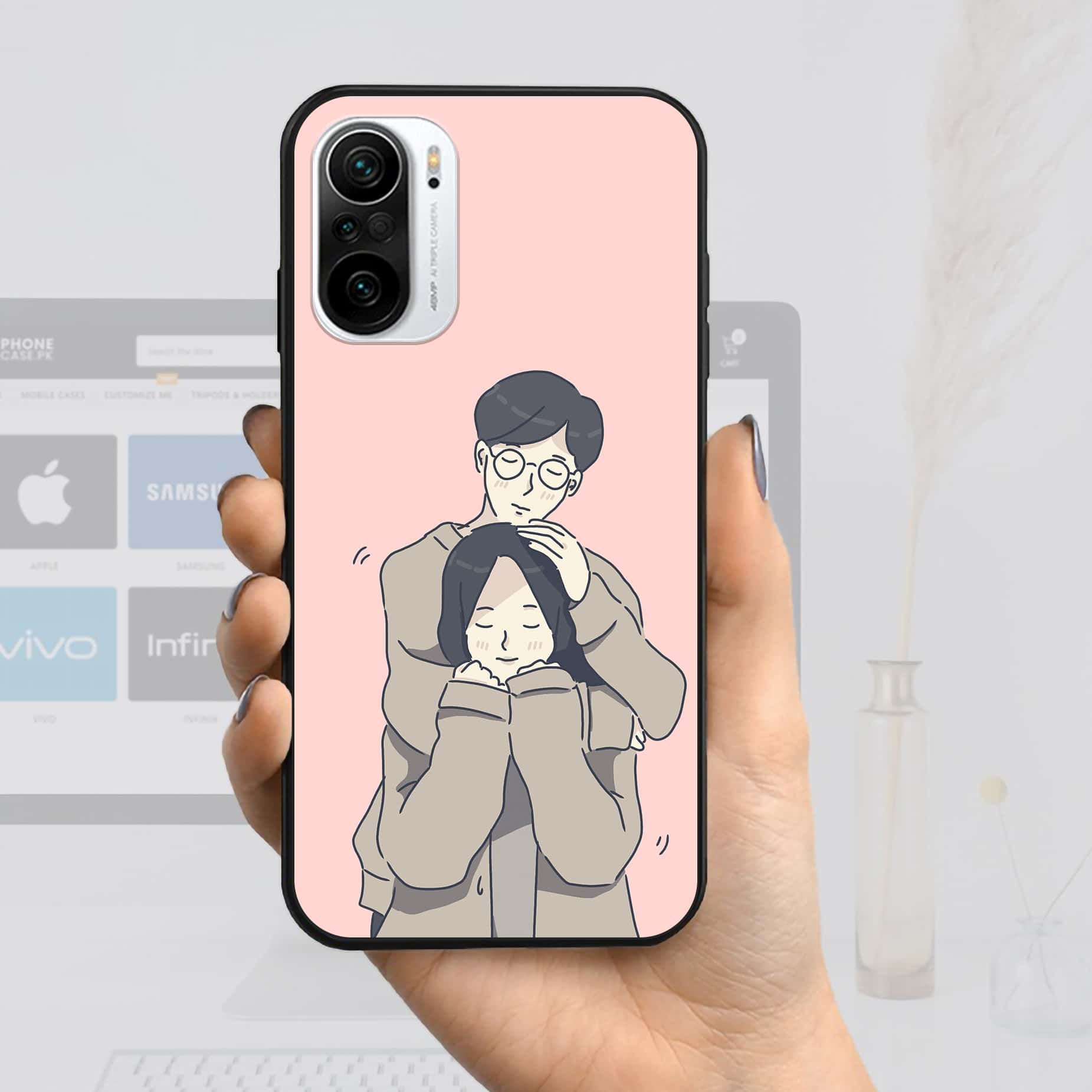 Couple  Series- HQ Ultra Shine Premium Metal Phone Case All Models