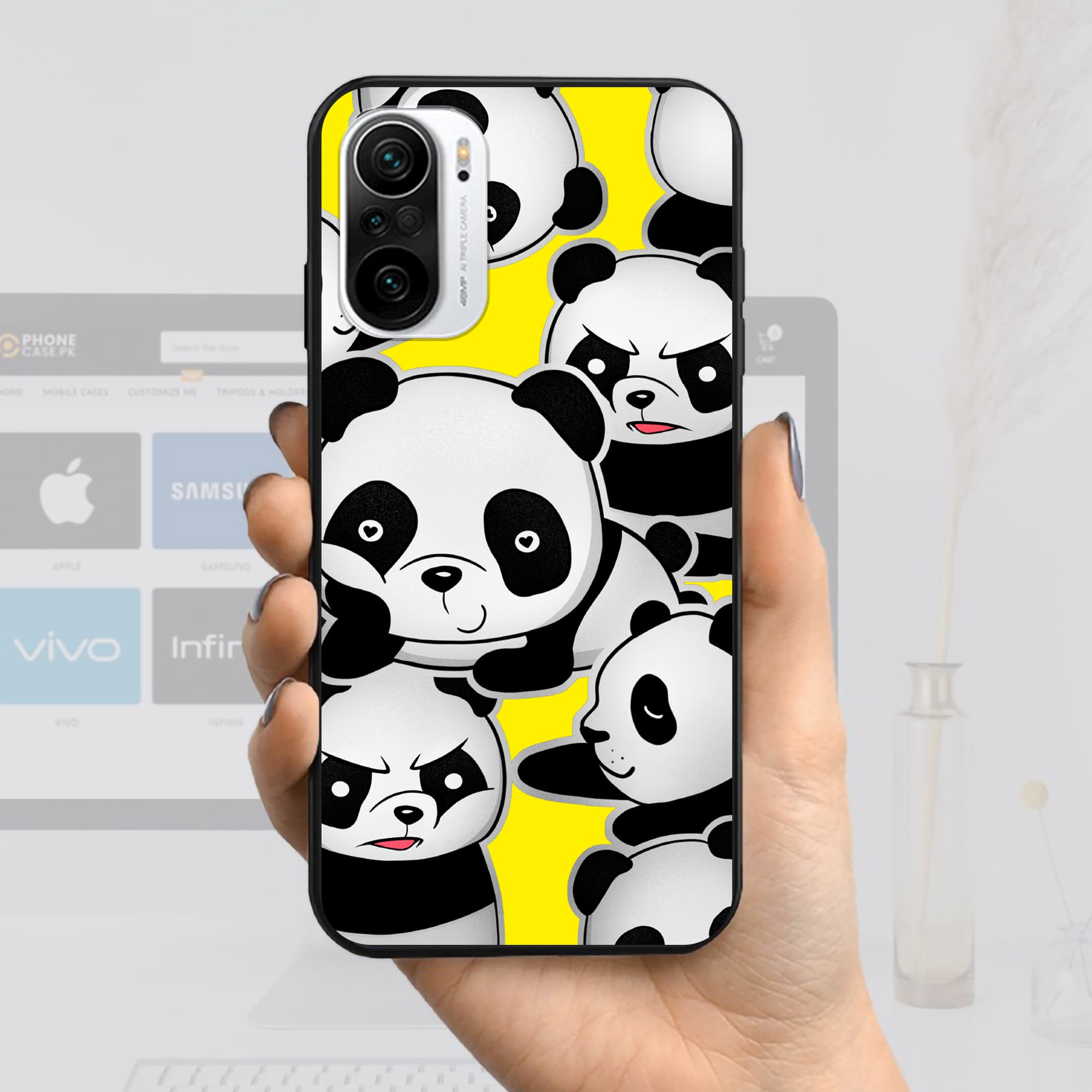 Panda Series Premium Glass Case All Models