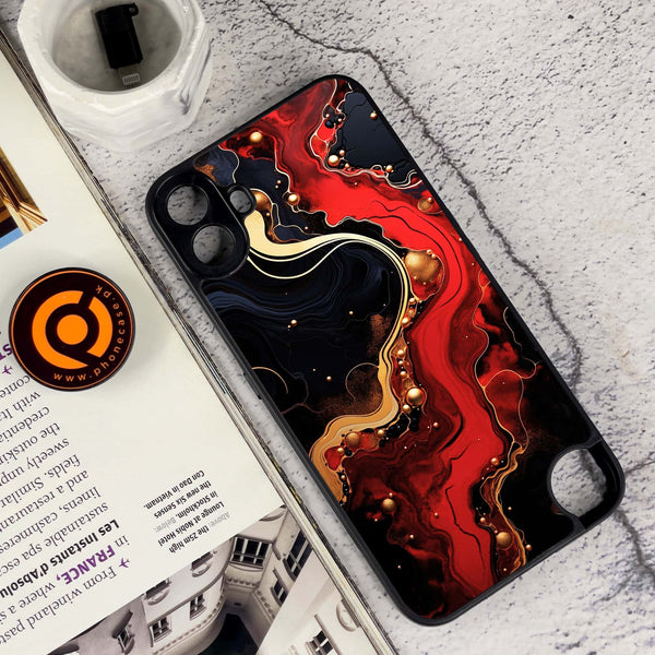 Nothing CMF Phone 1 - Red Gold Marble - Premium Metal Printed soft Bumper Shock Proof Case