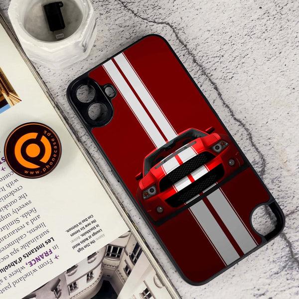 Nothing CMF Phone 1 - Muscle Racing Car - Premium Metal Printed soft Bumper Shock Proof Case