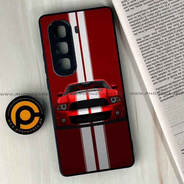 Infinix Hot 60 Pro Plus - Muscle Racing Car - Premium Metal Printed soft Bumper shock Proof Case
