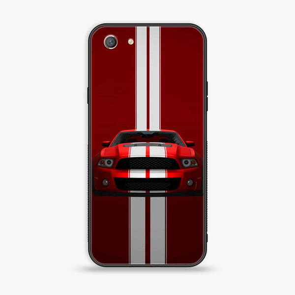 Oppo A71 -Red Mustang - Premium Printed Glass Case
