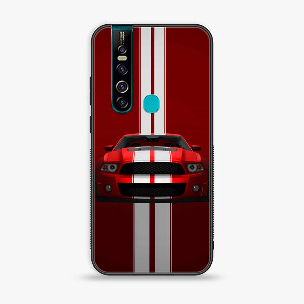 Tecno Camon 15 Pro - Red Mustang - Premium Printed Glass Case
