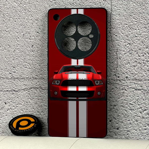 Infinix Zero 40  - Muscle Racing Car - Premium Metal Printed soft Bumper shock Proof Case