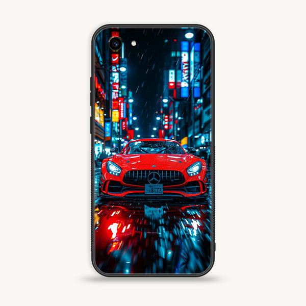 Vivo Y83 - Red Racing Car - Premium Printed Glass Case